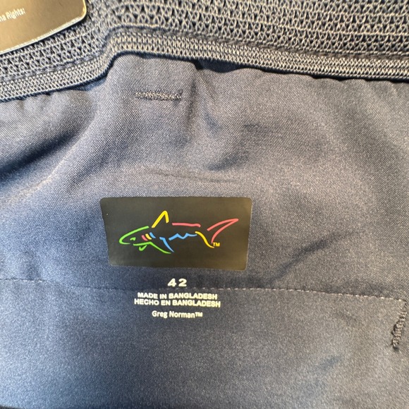 Greg Norman Mens Performance Stretch Golf Shorts Navy Blue 42 G7S25XXH559 NWT - Picture 5 of 11